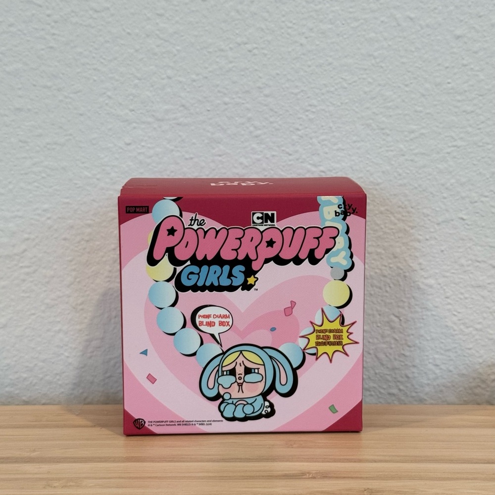 POP MART Crybaby × The Powerpuff Girls Series Phone Charm “Blind Box”